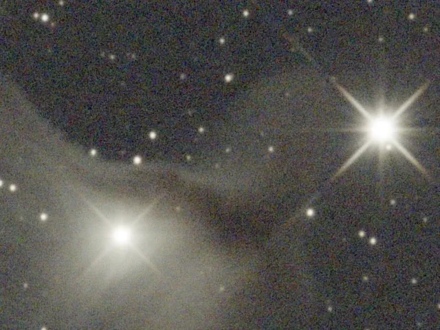 Sh2-136 before and after denoising